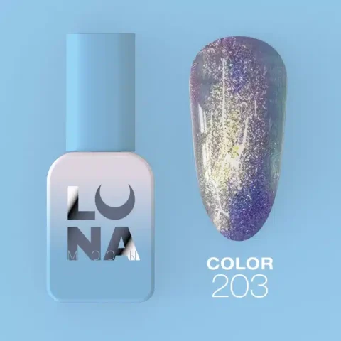Color Nº203 gel polish, Luna Moon, 8 ml