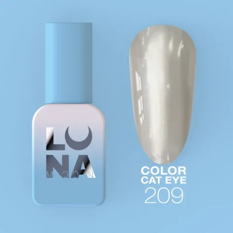 Color Cat Eye Nº209 gel polish, Luna Moon, 8 ml
