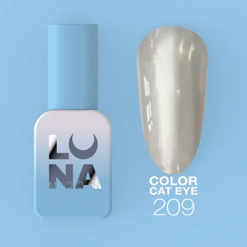 Color Cat Eye Nº209 gel polish, Luna Moon, 8 ml
