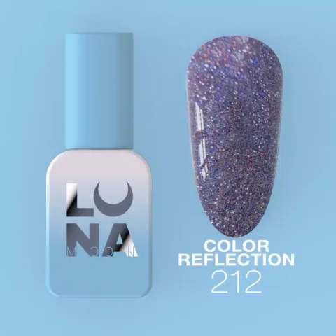 Color Reflection Nº212 gel polish, Luna Moon, 8 ml