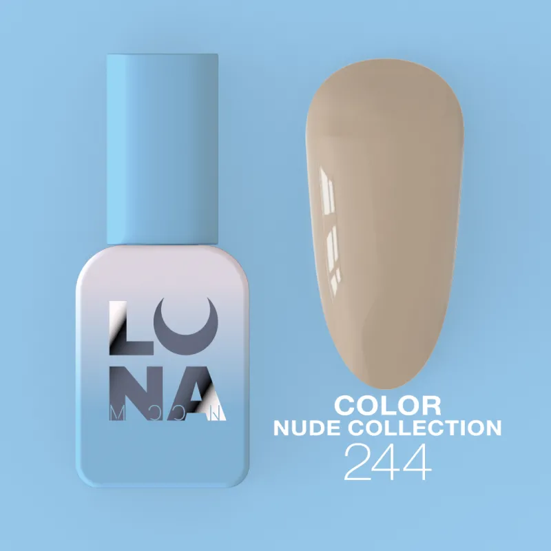 Color Nº244 gel polish, Luna Moon, 8 ml