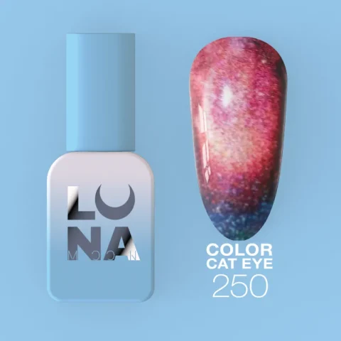 Color Cat Eye Nº250 gel polish, Luna Moon, 8 ml