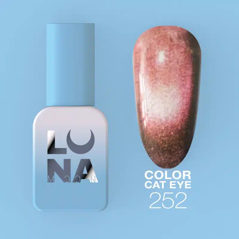 Color Cat Eye Nº252 gel polish, Luna Moon, 8 ml