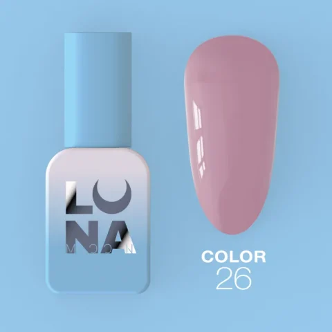 Color Nº26 gel polish, Luna Moon, 8 ml