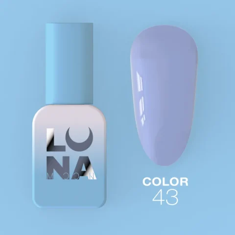 Color Nº43 gel polish, Luna Moon, 8 ml