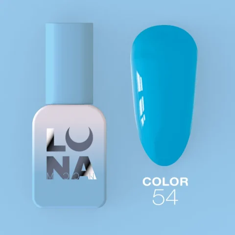 Color Nº54 gel polish, Luna Moon, 8 ml
