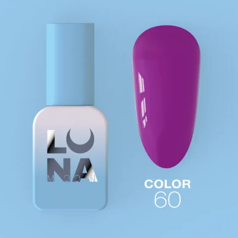 Color Nº60 gel polish, Luna Moon, 8 ml