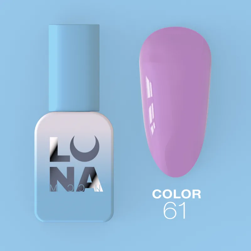 Color Nº61 gel polish, Luna Moon, 8 ml