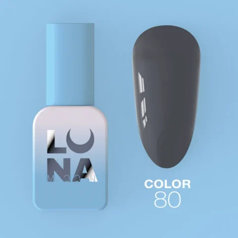 Color Nº80 gel polish, Luna Moon, 8 ml