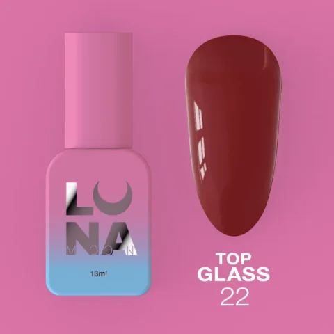 Top Glass Nº22, Luna Moon, 13 ml, para gel polish
