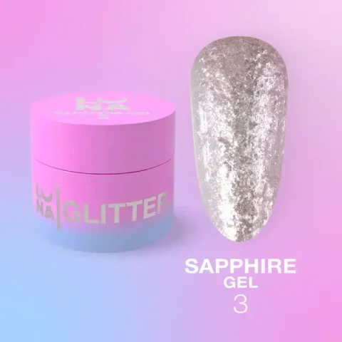 Sapphire Gel Nº3, Luna Moon, 5 ml