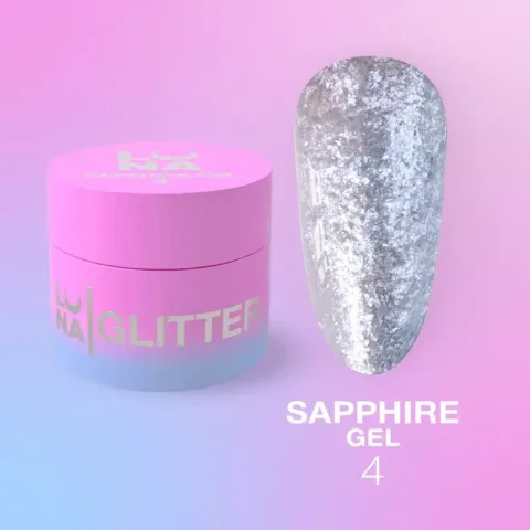 Sapphire Gel Nº4, Luna Moon, 5 ml