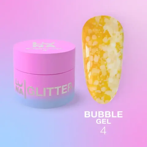 Bubble Gel Nº4, Luna Moon, 5 ml