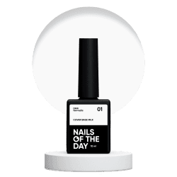 Nailsoftheday Cover base NEW Formula milk 01 10ml