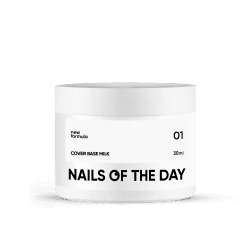 Nailsoftheday Cover base NEW Formula milk 01 30ml