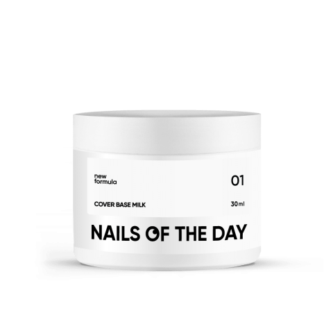 Nailsoftheday Cover base NEW Formula milk 01 30ml