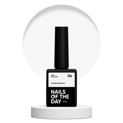 Nailsoftheday Cover base NEW Formula milk 04