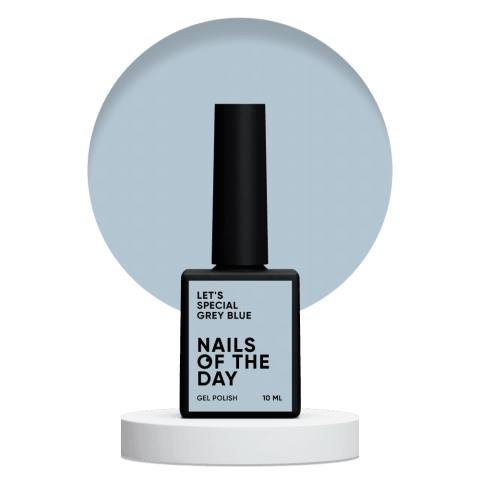 NAILSOFTHEDAY Let's special Grey blue 021