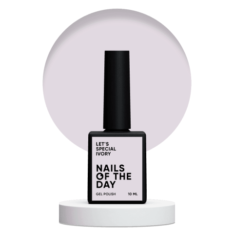 NAILSOFTHEDAY Let's special Ivory 073