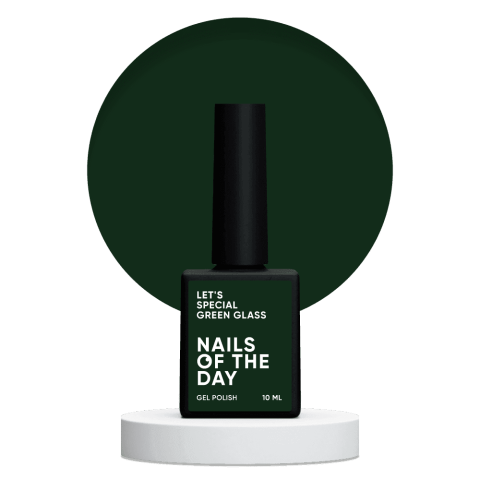 NAILSOFTHEDAY Let's special Green glass 353