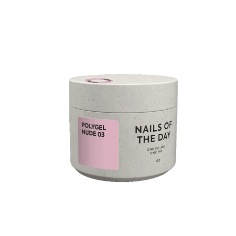 NAILSOFTHEDAY Polygel nude 03