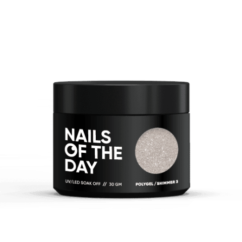 NAILSOFTHEDAY Polygel shimmer 03