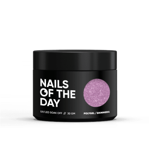 NAILSOFTHEDAY Polygel shimmer 04