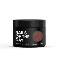 NAILSOFTHEDAY Polygel shimmer 06