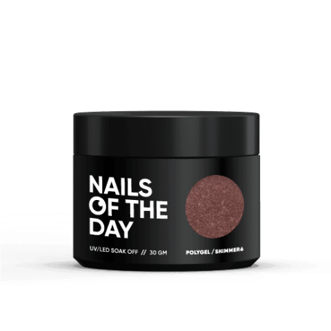 NAILSOFTHEDAY Polygel shimmer 06