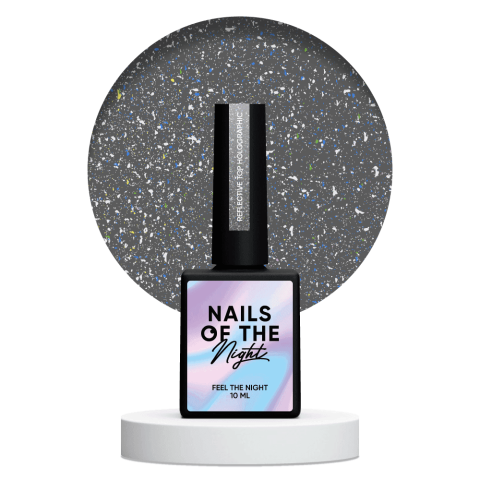 NAILSOFTHENIGHT Reflective top Shimmer