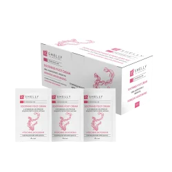 Shelly Crema emoliente para pies con urea, extracto de algas y aceite de argán 4ml 100 uds