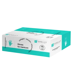 Shelly Set de Guantes de Manicura, 25 uds
