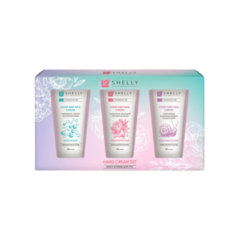 Shelly Set de cremas de manos, 3 unidades
