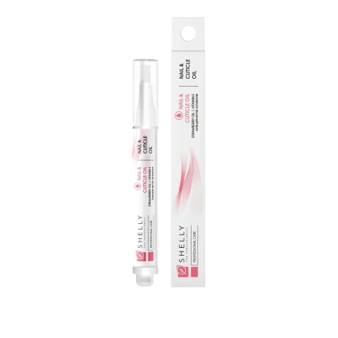 Aceite para uñas y cutículas Shelly con extracto de fresa y vitamina E – 3 ml