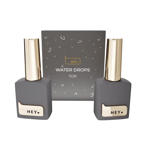 HeyLove, Water Drop Top, Kit profesional para crear efecto rocío en uñas, 15ml