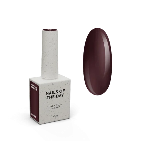 NAILSOFTHEDAY Gel Polish Vitrage 03 — rojo vino, 10 ml