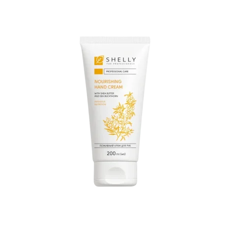 Shelly Crema nutritiva para manos con manteca de karité y espino amarillo – 200 ml