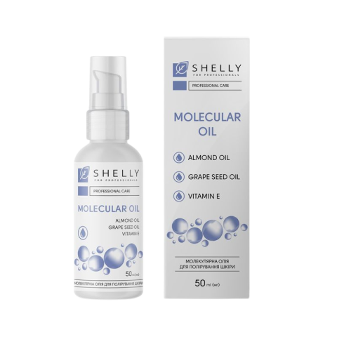 Shelly Molecular Aceite Profesional para Cutícula y Contorno de la Uña 50 ml