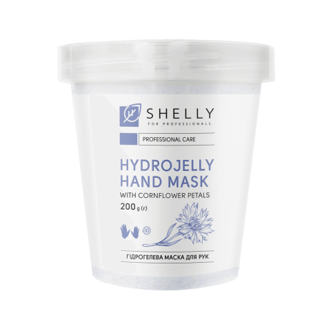 Shelly Mascarilla Hidrogel para Manos con Pétalos de Aciano (200 g)