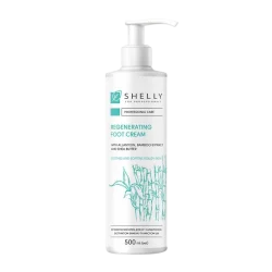Shelly Crema regeneradora para pies con alantoína, extracto de bambú y manteca de karité