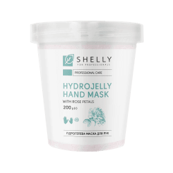 Shelly Mascarilla Hidrogel para Manos con Pétalos de Rosa (200 g)