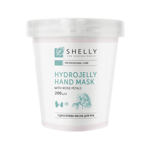 Shelly Mascarilla Hidrogel para Manos con Pétalos de Rosa (200 g)
