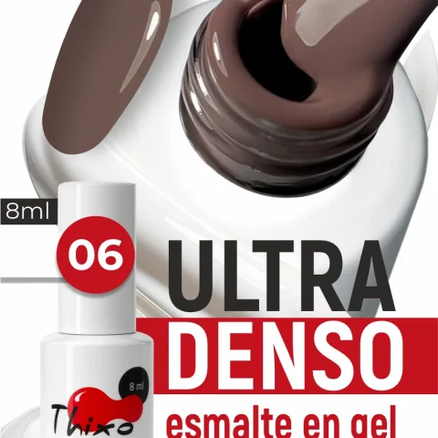 BSG Gel Polish Thixo Nº06 – Dusty Mocha, 8 ml