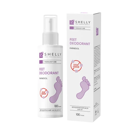 SHELLY Desodorante para Pies con Farnesol Stop Olor, 100 ml