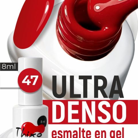 BSG Gel Polish Thixo Nº47 – Tomato Red, 8 ml