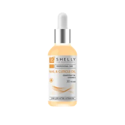 SHELLY Aceite para Uñas y Cutículas con Extracto de Pomelo y Vitamina A, 30 ml