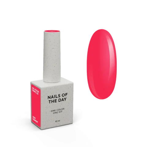 NAILSOFTHEDAY Gel Polish Tropic 212 – Rosa Coral Vibrante