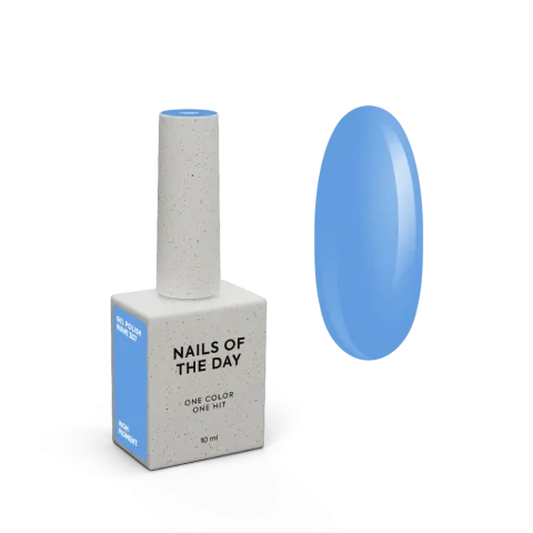NAILSOFTHEDAY Gel Polish Wave 307 – Azul Vibrante
