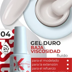 Gel duro BSG Konfithur baja viscosidad en frasco #04