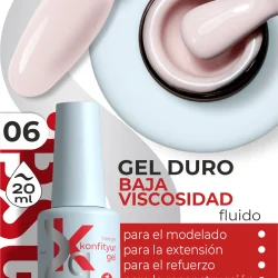 Gel duro BSG Konfithur baja viscosidad en frasco #06